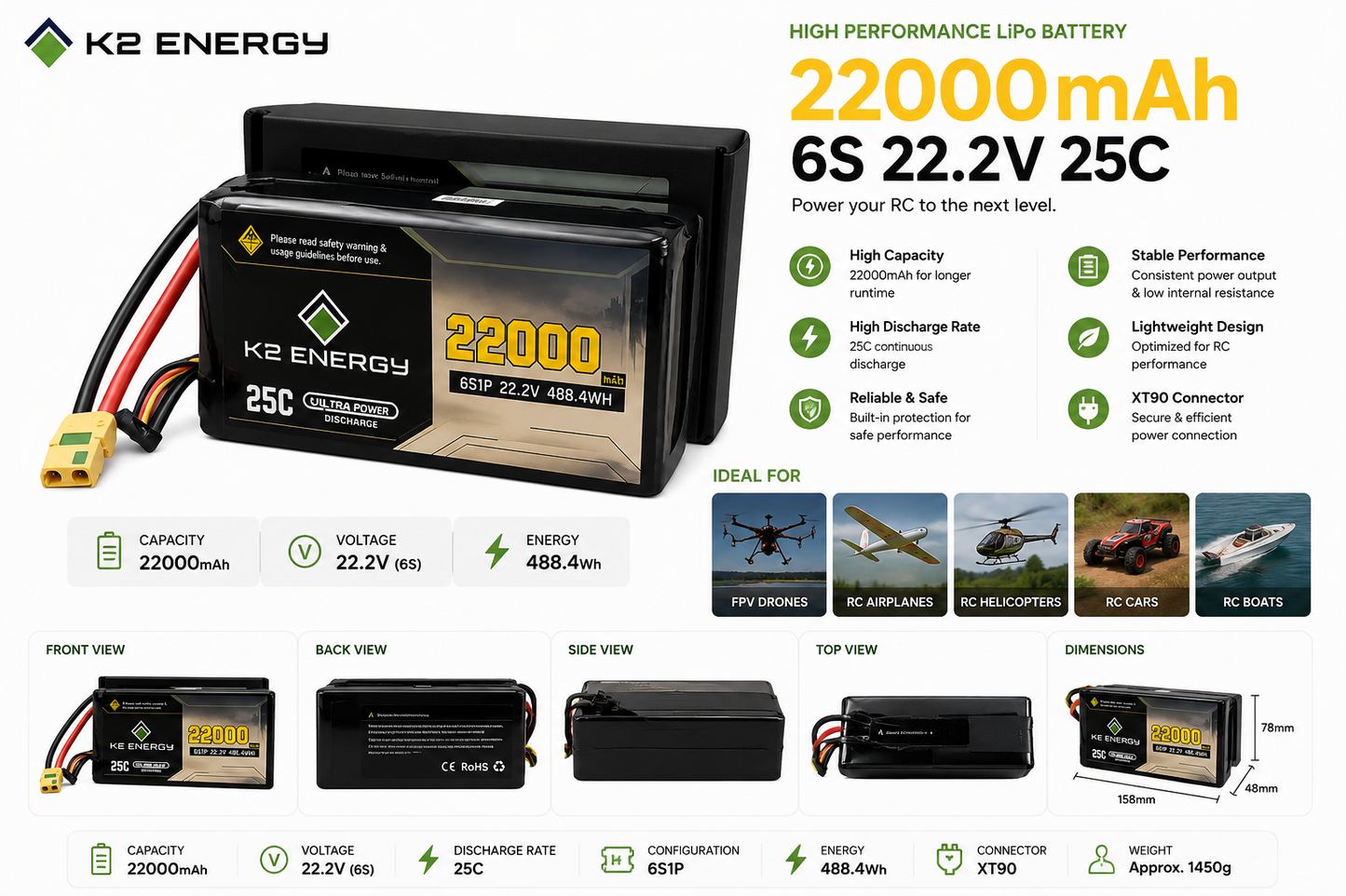 Drone Pack 22000