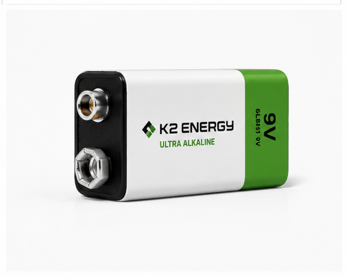 K2 ENERGY 9V Ultra Alkaline Battery